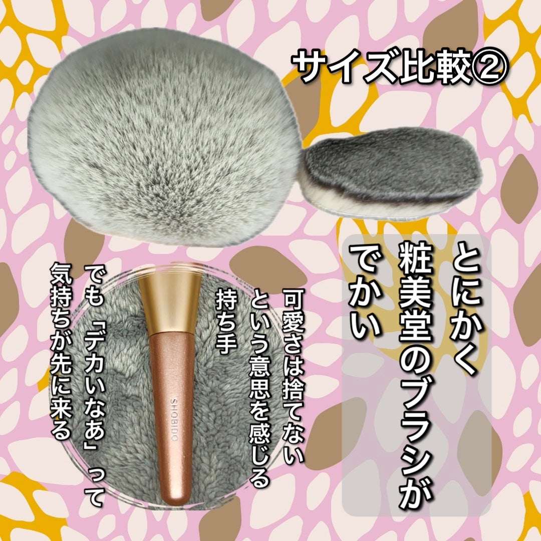 Wアイシャドウブラシ/SHOBIDO/メイクブラシを使ったクチコミ(3枚目)