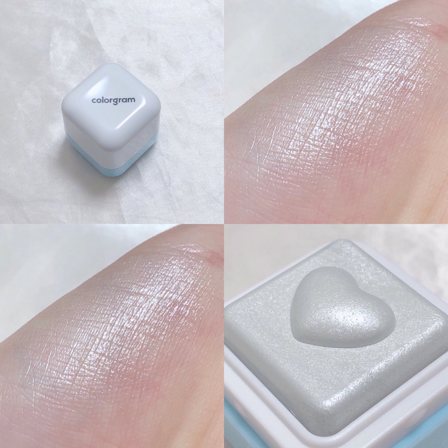 ミルクブリンハートライター/Colorgram/パウダーハイライトを使ったクチコミ(2枚目)