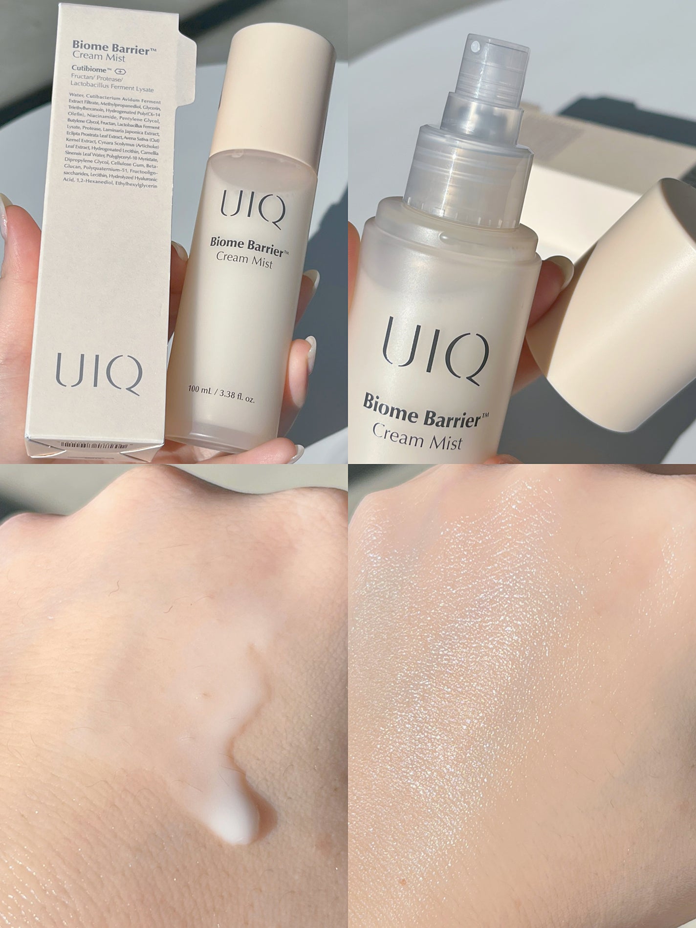 バイオームバリア クリームミスト/UIQ/ミスト状化粧水を使ったクチコミ(7枚目)
