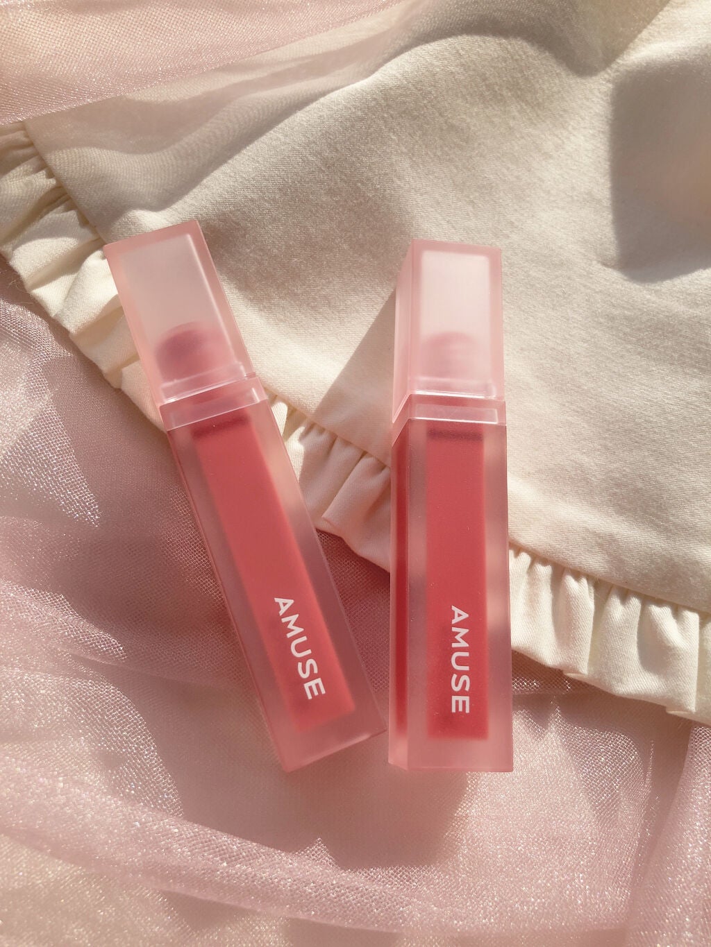 デュー ベルベット/AMUSE/口紅を使ったクチコミ(4枚目)