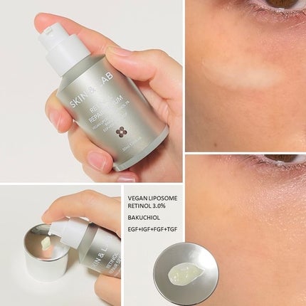 ヴィーガンリポソームレチノールセラム/SKIN&LAB/美容液を使ったクチコミ(3枚目)