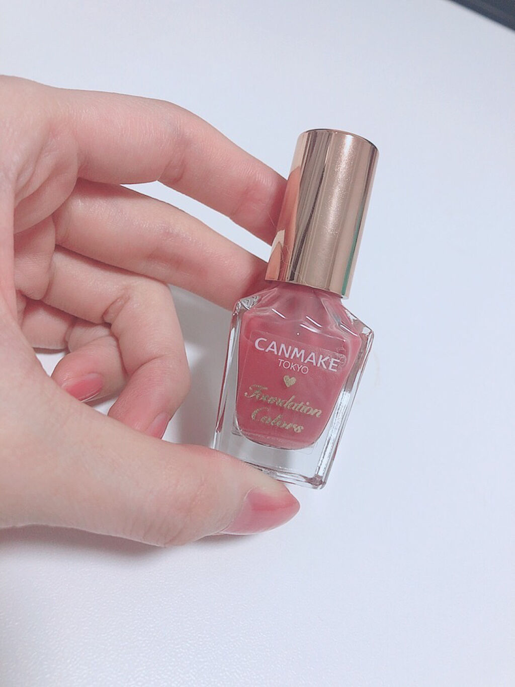 ファンデーションカラーズ/キャンメイク/マニキュアを使ったクチコミ（1枚目）