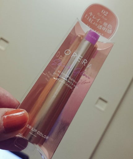 オペラ シアーリップカラー RN/OPERA/リップグロスを使ったクチコミ(1枚目)