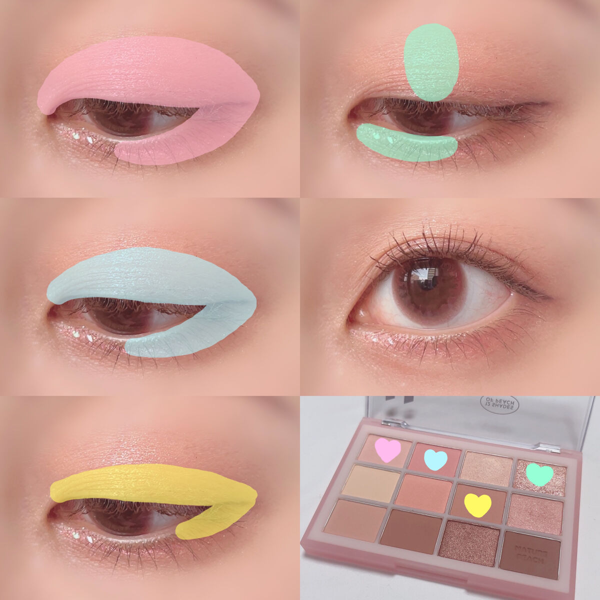 パールブリー アイグリッター  トライアングル GT03 コットンキャンディー/BLACK ROUGE/グリッターを使ったクチコミ（2枚目）