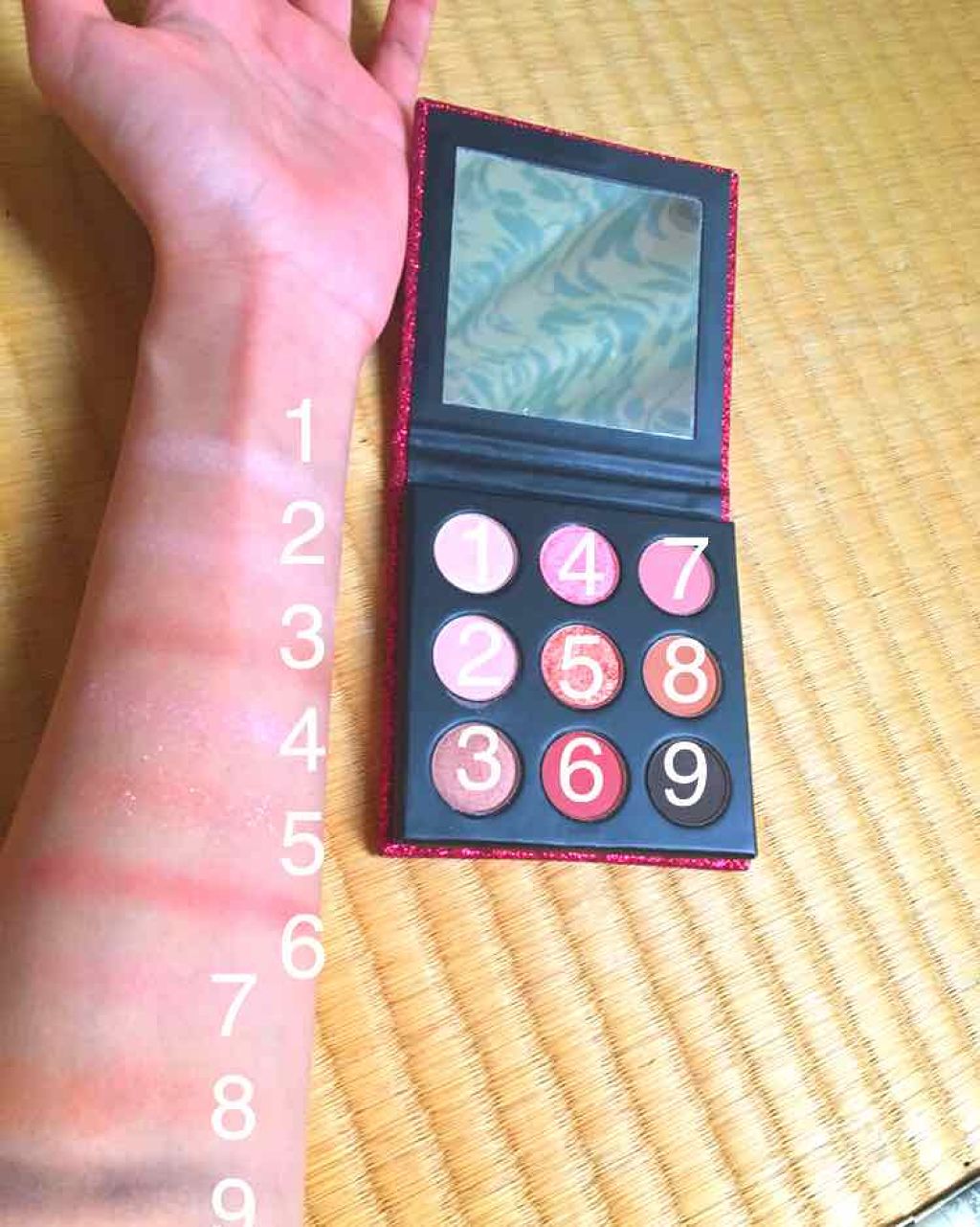 トーンアップアイシャドウ/CEZANNE/アイシャドウパレットを使ったクチコミ(2枚目)