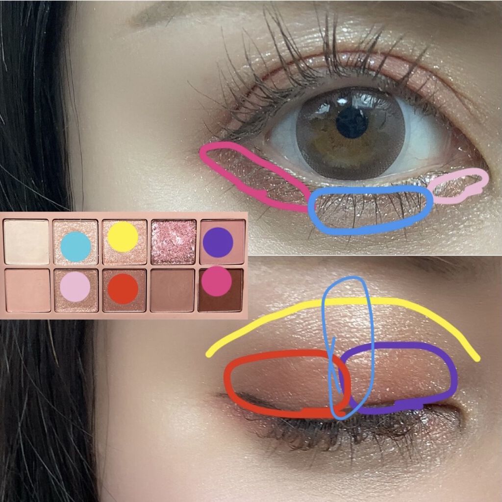 プロ アイ パレット/CLIO/アイシャドウパレットを使ったクチコミ（3枚目）