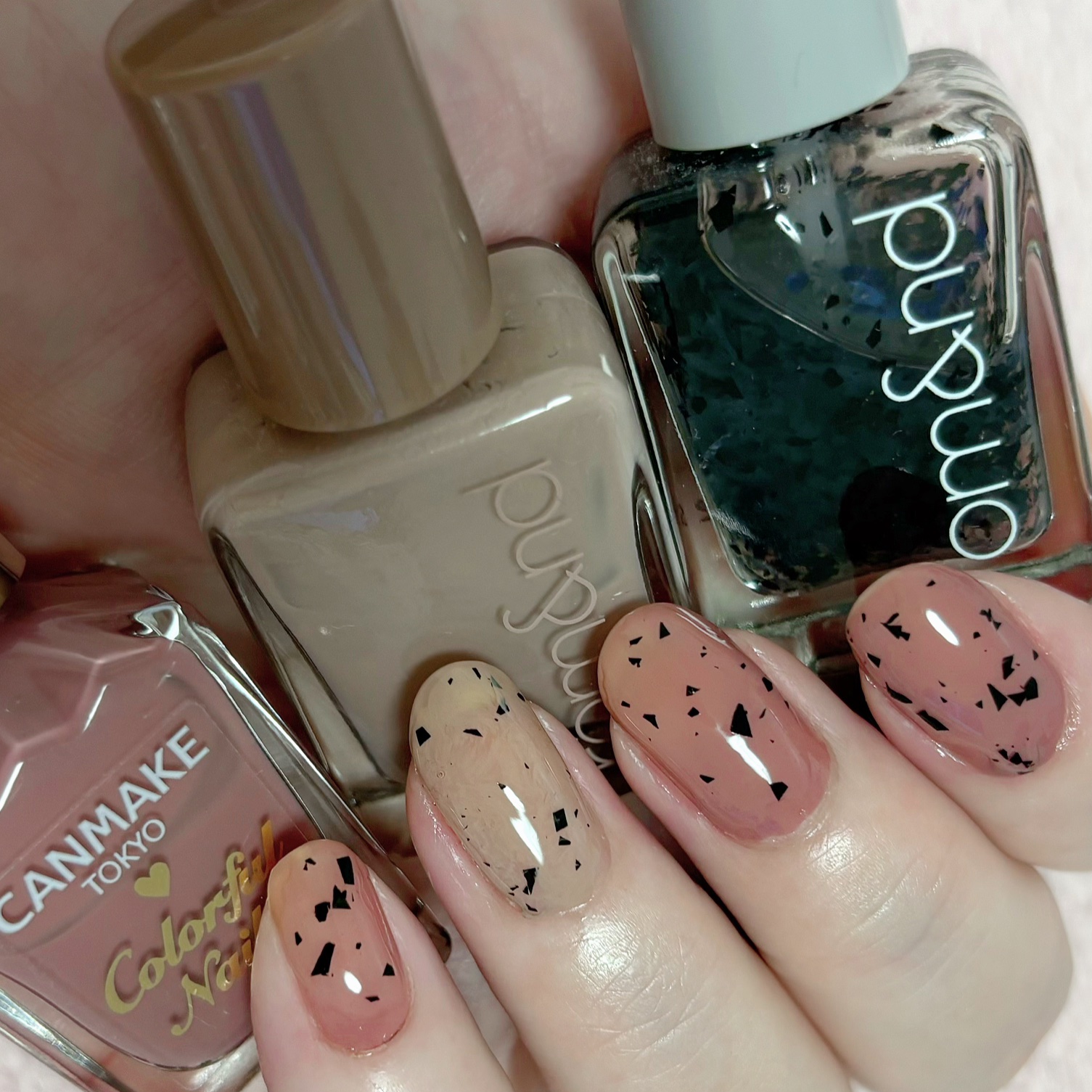 ムードペブルネイル/rom&nd/マニキュアを使ったクチコミ（1枚目）