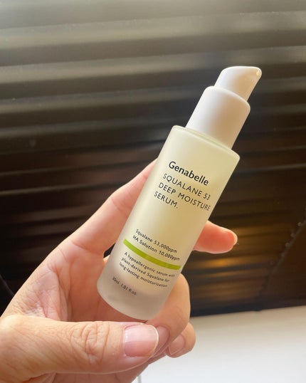 スクワラン53ディープモイスチャーセラム/Genabelle/美容液を使ったクチコミ(4枚目)
