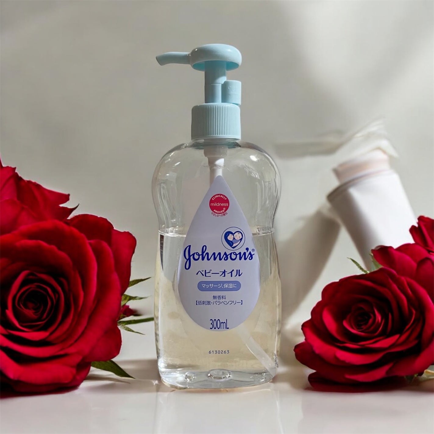 ジョンソン ベビーオイル 無香料/ジョンソンベビー/ボディオイルを使ったクチコミ(1枚目)