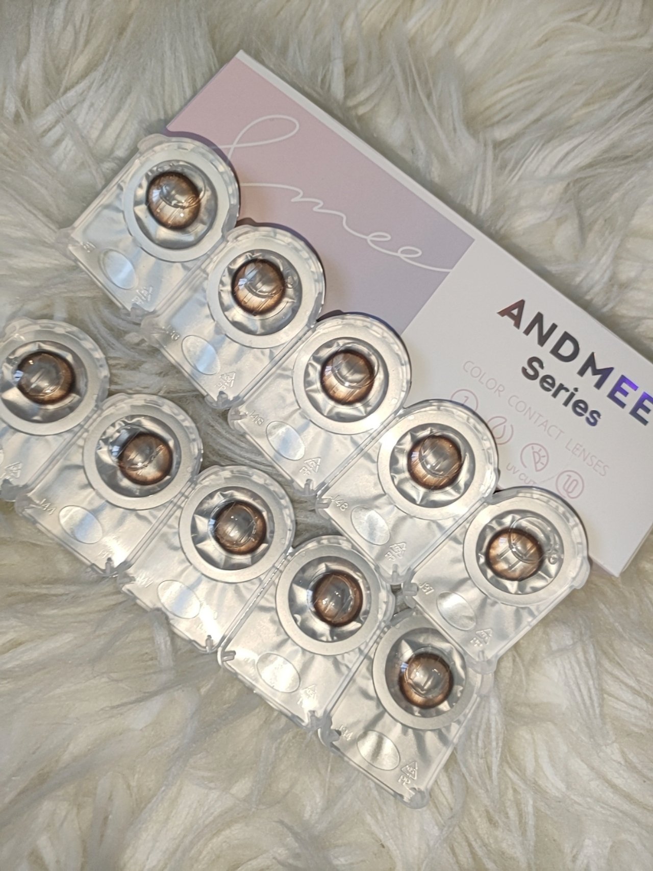 AND MEE 1day ピュア/AngelColor/ワンデー（１DAY）カラコンを使ったクチコミ（1枚目）