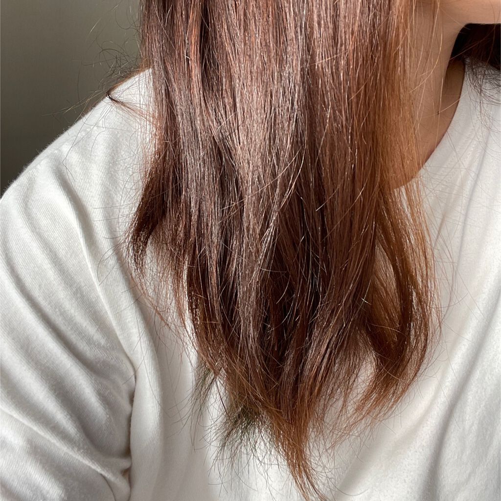 ミルキーヘアカラー ビスケットブラウン/フレッシュライト/ヘアカラーを使ったクチコミ（2枚目）