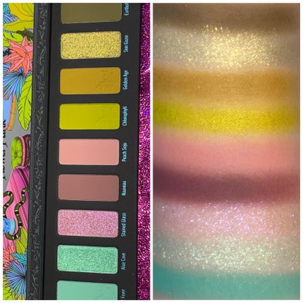 Flower Punk Palette/Kaleidos Makeup/アイシャドウパレットを使ったクチコミ(1枚目)