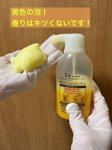 泡カラー/リーゼ/ヘアカラーを使ったクチコミ(6枚目)