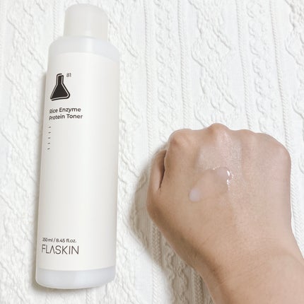 純白豆乳タンパク質乳液/FLASKIN/乳液を使ったクチコミ(2枚目)