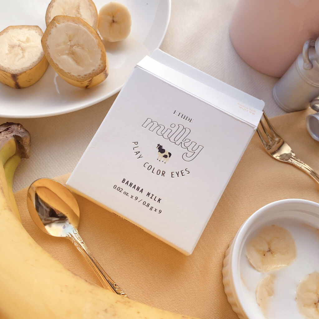 プレイカラーアイズ ≪ミルキーコレクション≫/ETUDE/アイシャドウパレットを使ったクチコミ（2枚目）