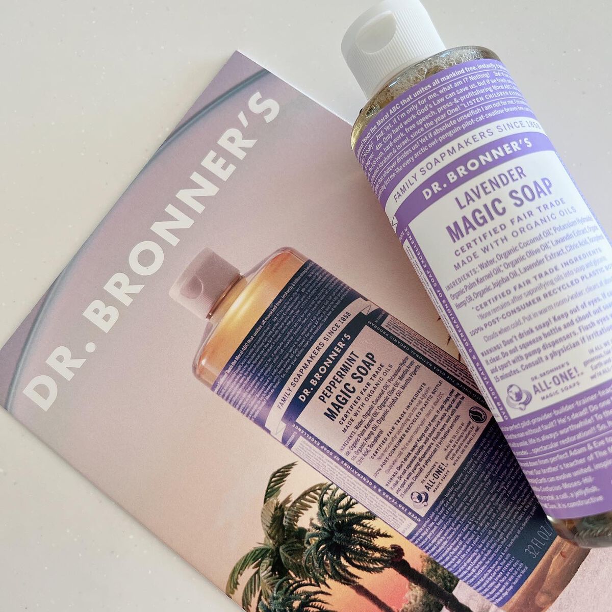 マジックソープ ラベンダー/ドクターブロナー/ボディソープを使ったクチコミ(7枚目)