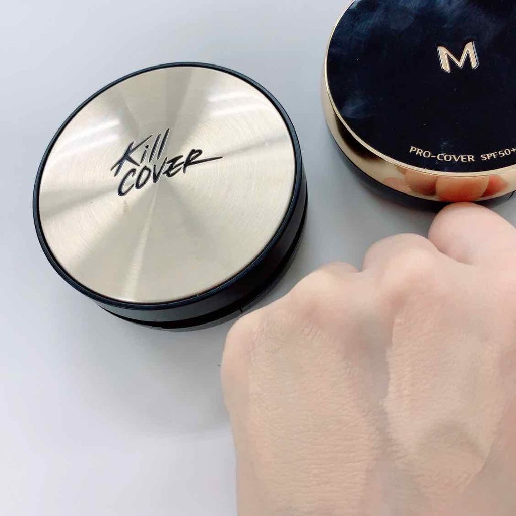 キル カバー ファンウェア クッション エックスピー/CLIO/クッションファンデーションを使ったクチコミ(3枚目)