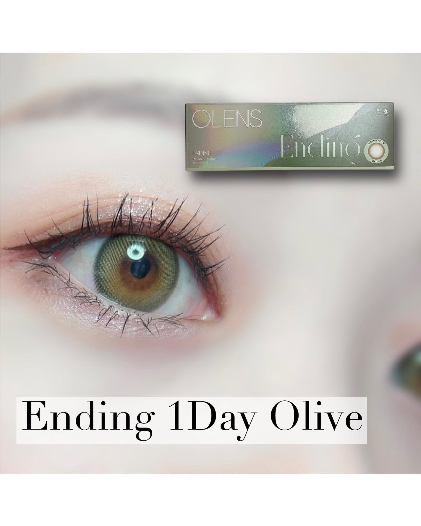 Ending 1day/OLENS/ワンデー(1DAY)カラコンを使ったクチコミ(1枚目)