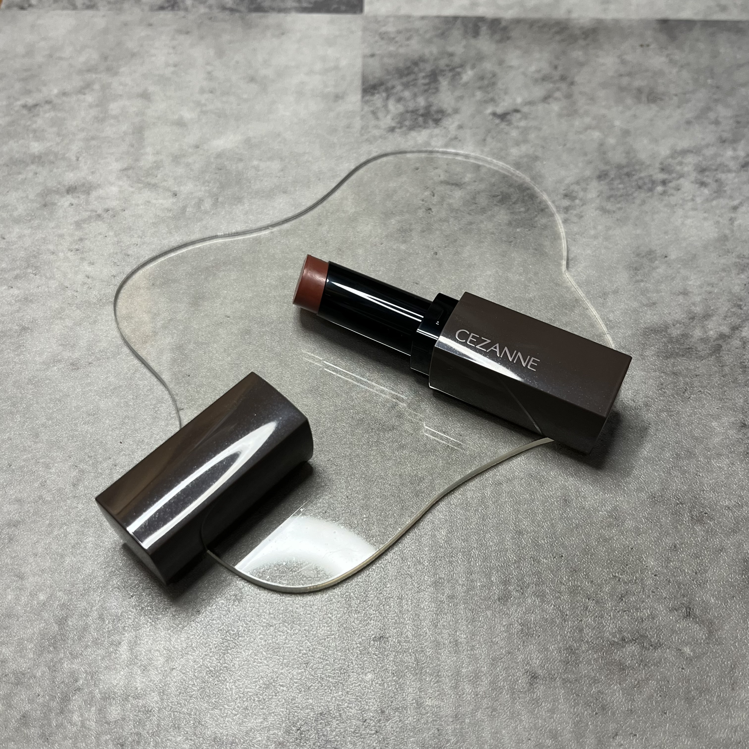 リップカラーシールド/CEZANNE/口紅を使ったクチコミ（3枚目）