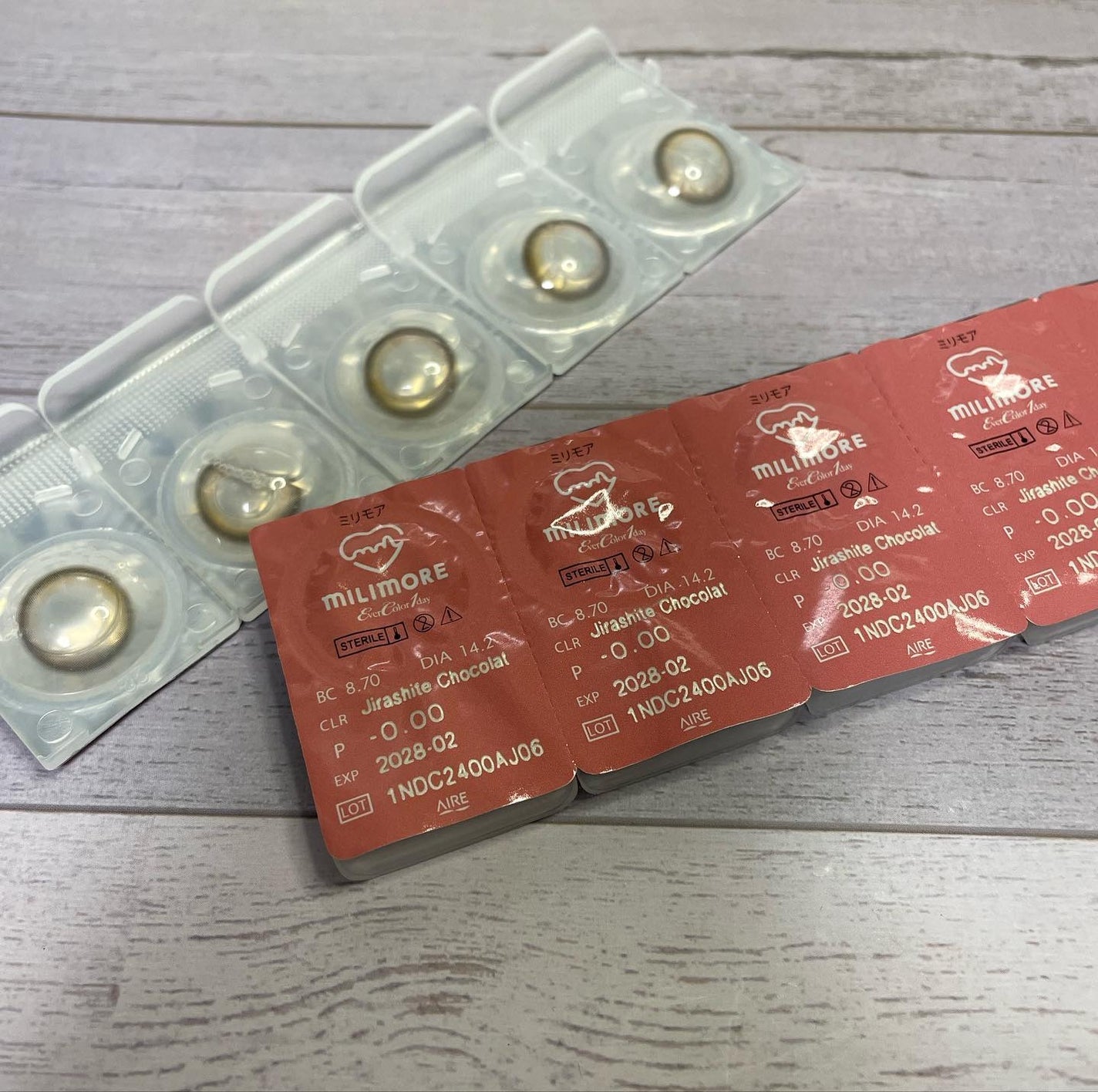 エバーカラーワンデーミリモア/エバーカラー/ワンデー(1DAY)カラコンを使ったクチコミ(3枚目)