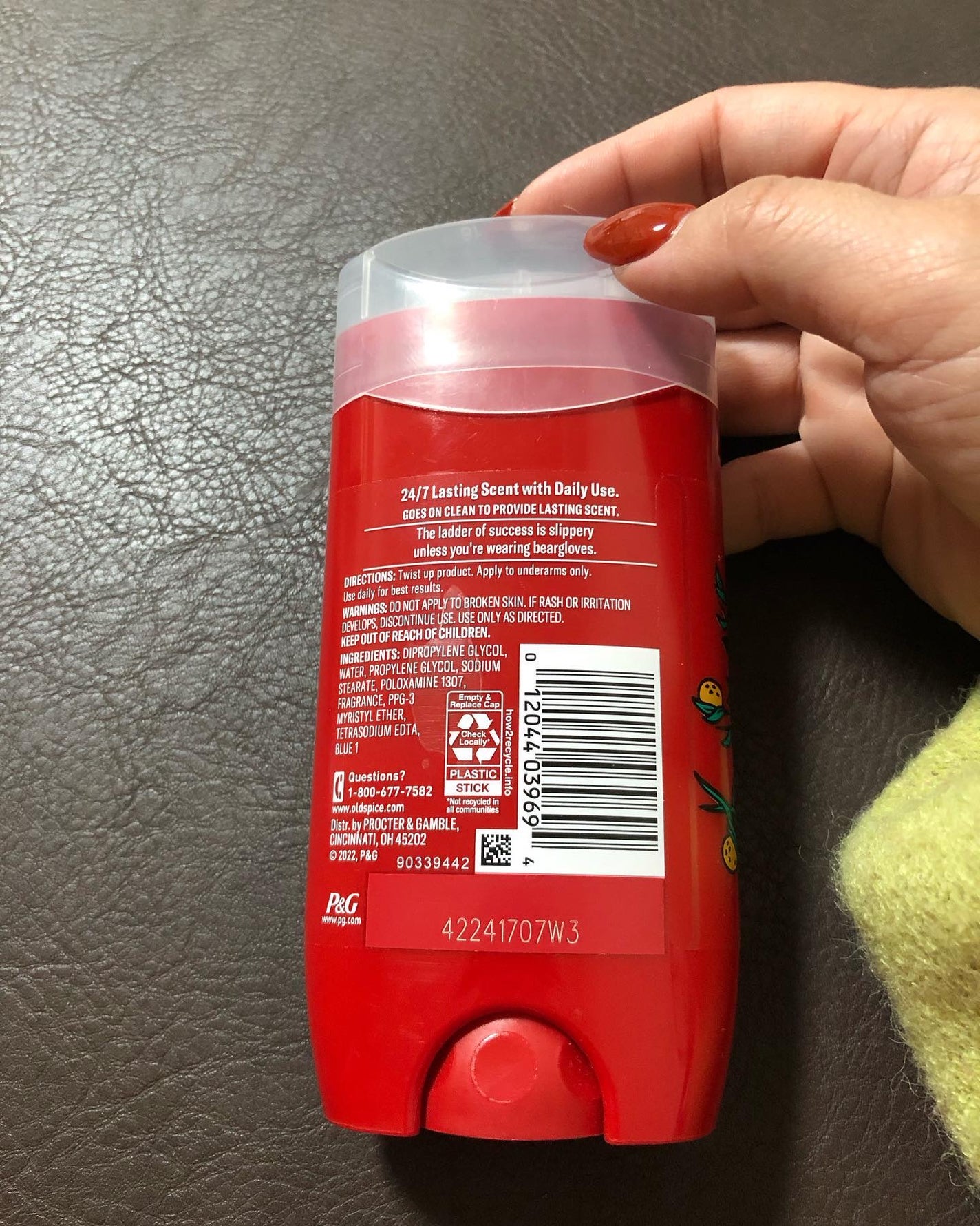 ハイエンデュランス/オールドスパイス/デオドラント・制汗剤を使ったクチコミ(3枚目)