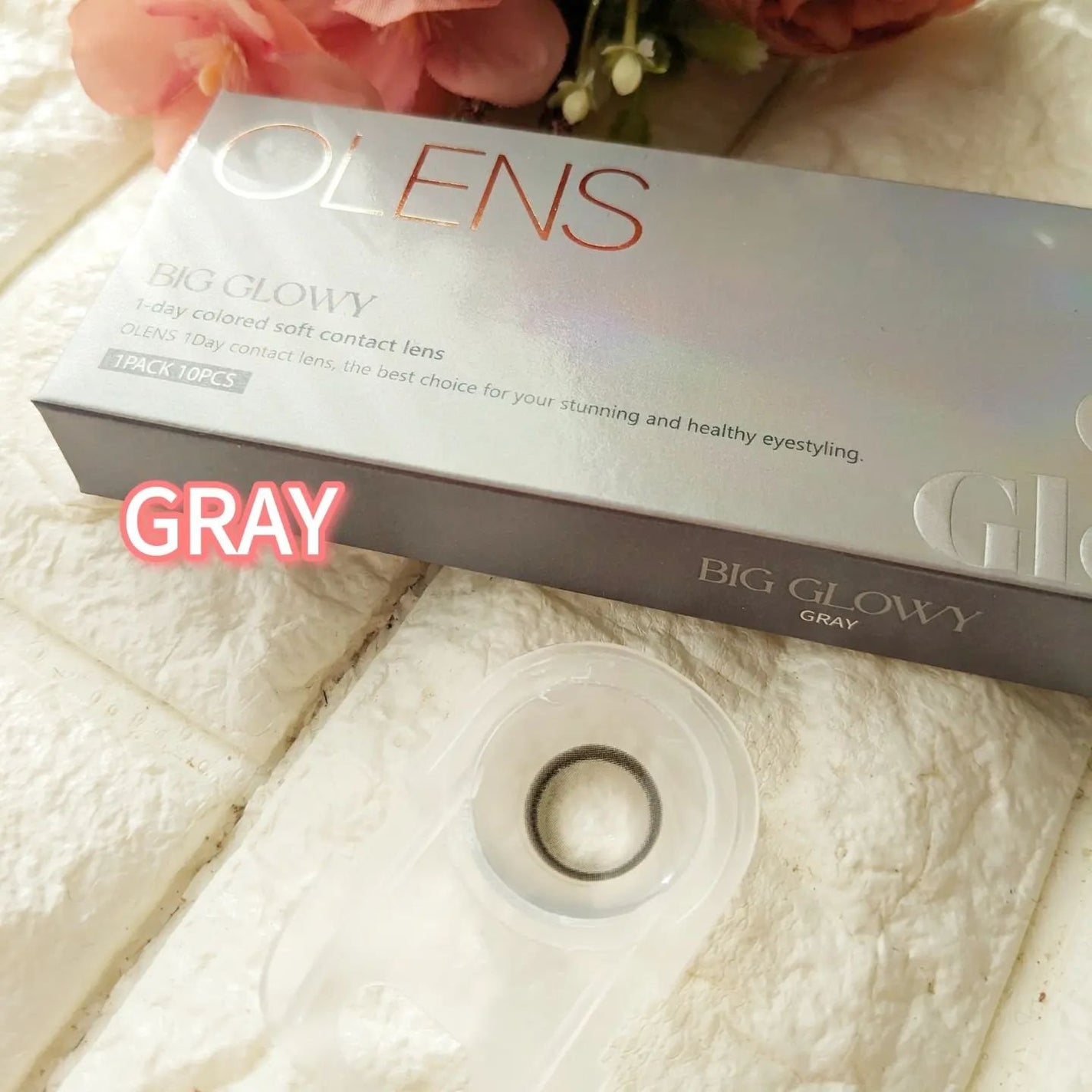 Big Glowy 1day/OLENS/ワンデー(1DAY)カラコンを使ったクチコミ(6枚目)
