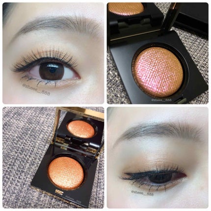 リュクス アイシャドウ リッチスパークル 02 サンフレア/BOBBI BROWN/単色アイシャドウを使ったクチコミ(1枚目)