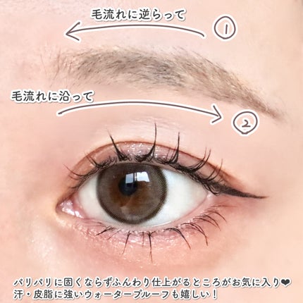 淡眉コンシーラー/シークレットサロン/眉マスカラを使ったクチコミ(5枚目)