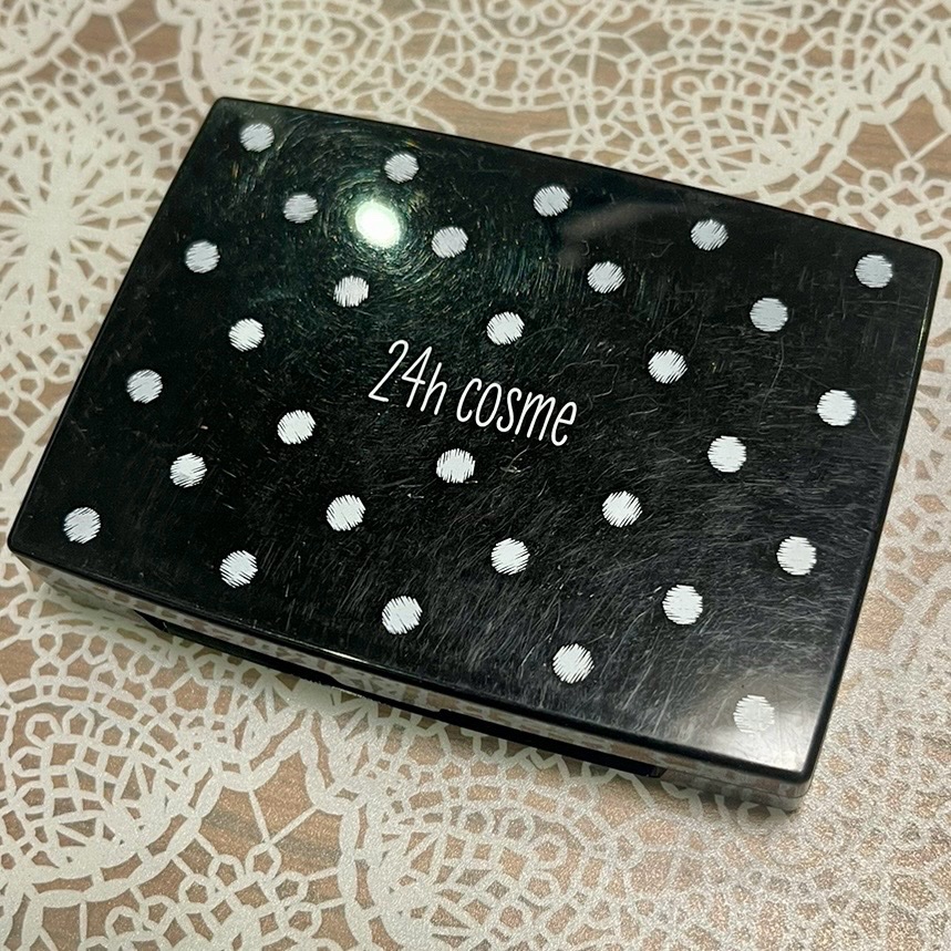 24  ミネラルパウダーチーク 02 ピュアピンク/24h cosme/パウダーチークを使ったクチコミ（1枚目）