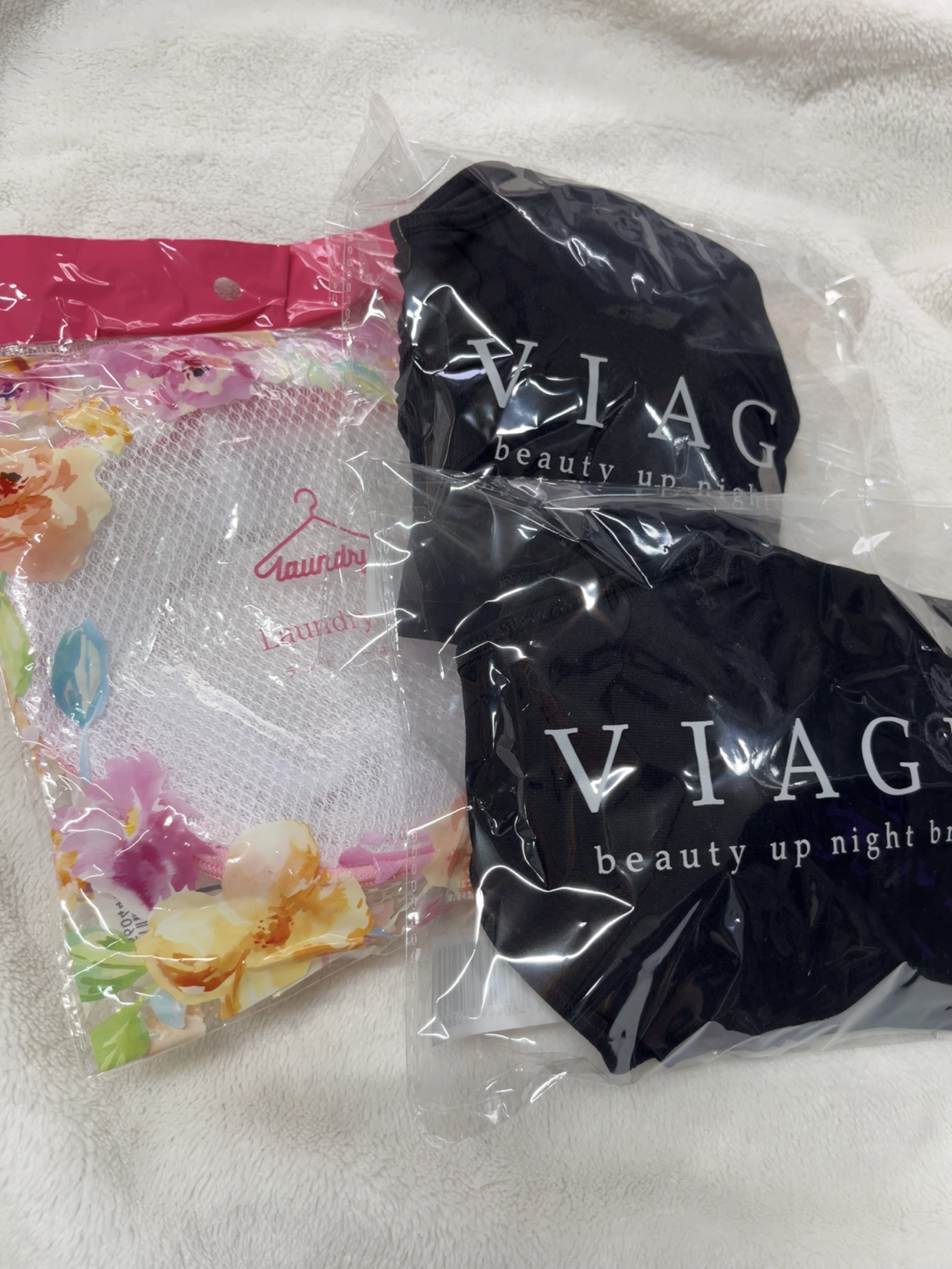 Viageビューティーアップナイトブラ ブラック/ネクステージ/ナイトブラを使ったクチコミ（1枚目）