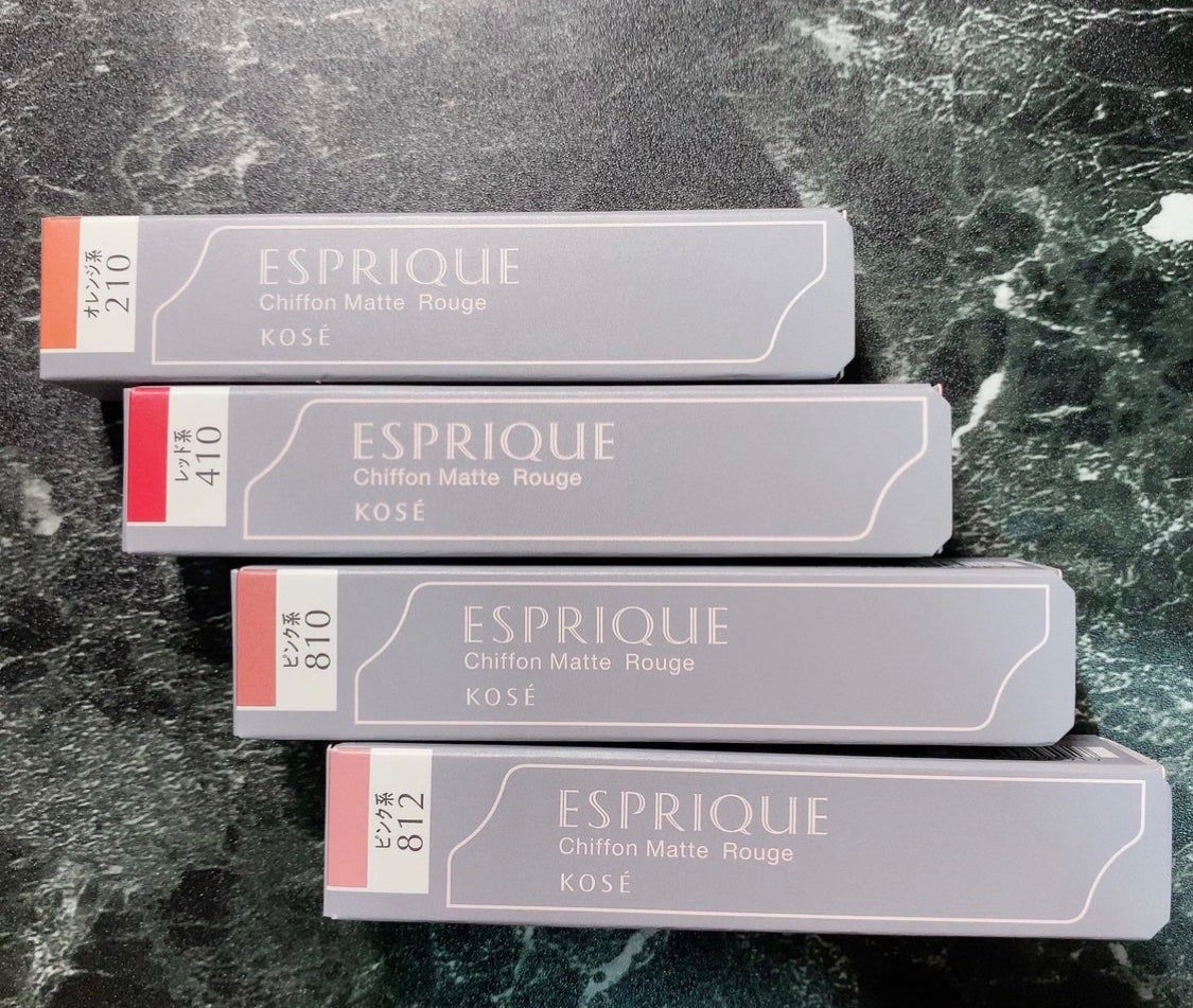 シフォンマット ルージュ/ESPRIQUE/口紅を使ったクチコミ(1枚目)