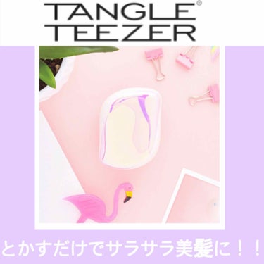 コンパクトスタイラー/TANGLE TEEZER/ヘアブラシを使ったクチコミ（1枚目）