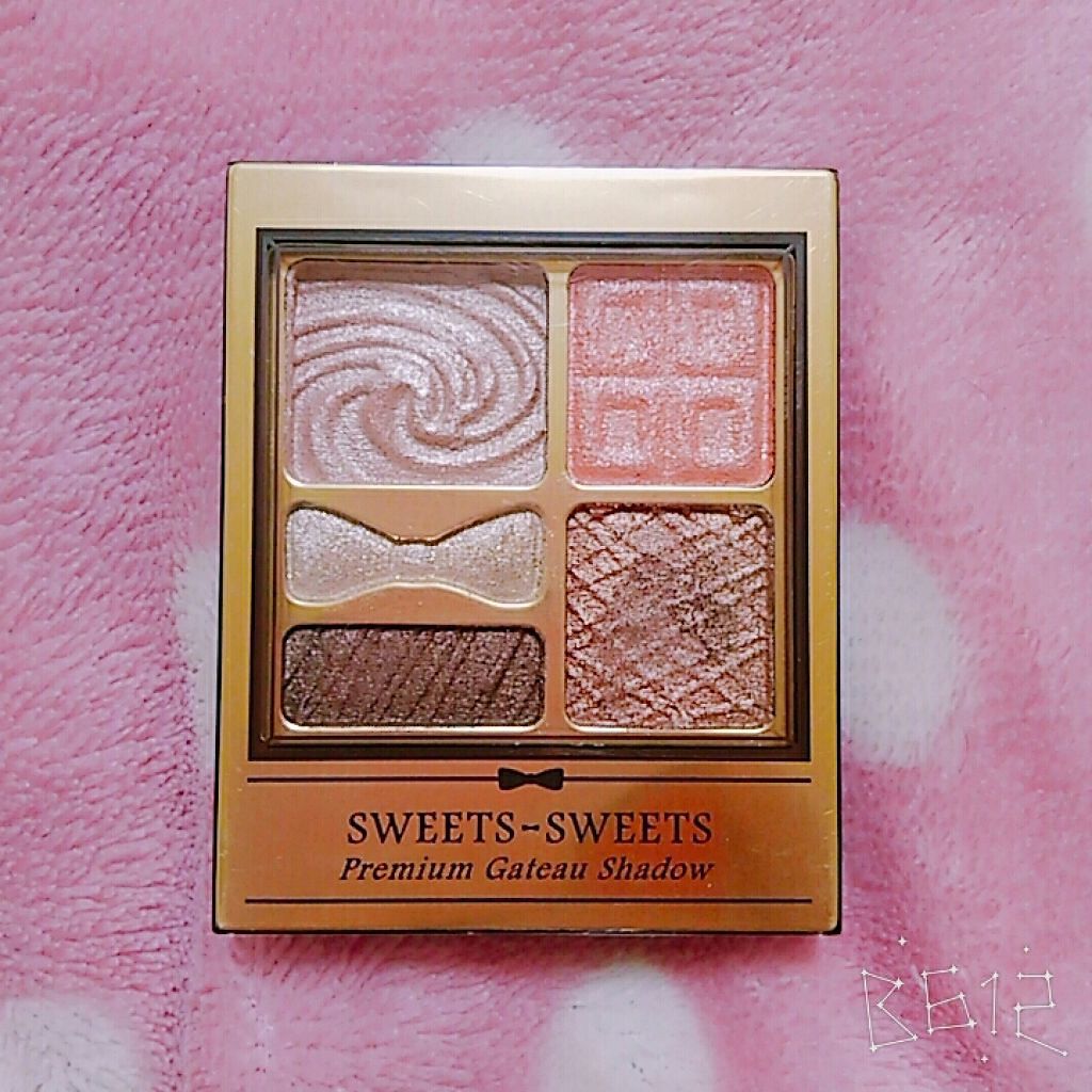 プレミアムガトーシャドウ 06 ピーチクランチバー/スウィーツ スウィーツ/アイシャドウパレットを使ったクチコミ（1枚目）