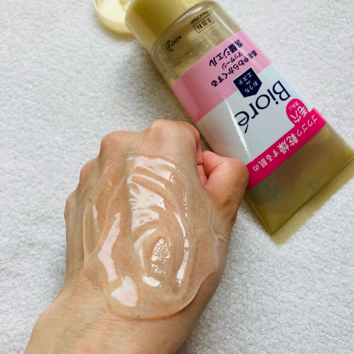 おうちdeエステ 肌をなめらかにする マッサージ洗顔ジェル/ビオレ/その他洗顔料を使ったクチコミ（3枚目）