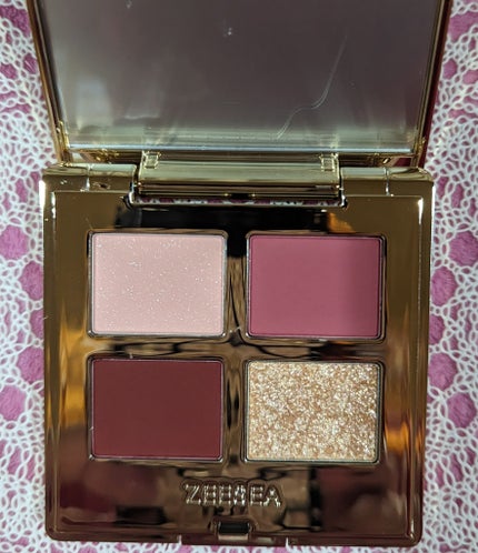 ドリームランドアイシャドウ ( 4シェード )/ZEESEA/アイシャドウパレットを使ったクチコミ(2枚目)