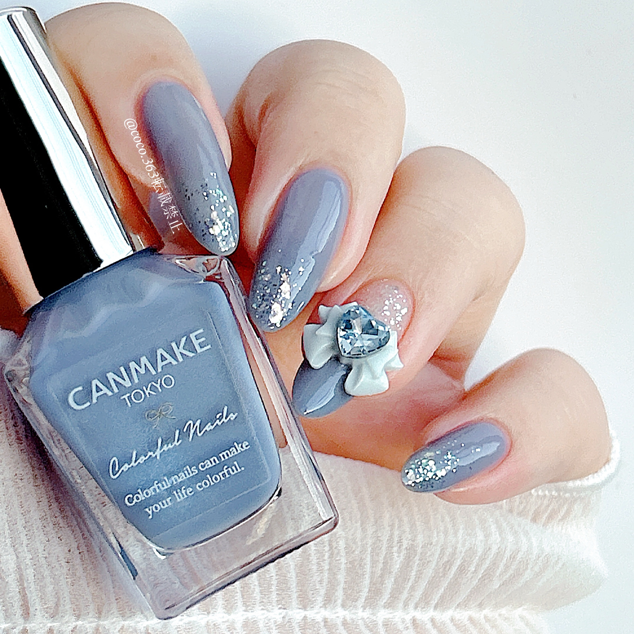 カラフルネイルズ/キャンメイク/マニキュアを使ったクチコミ（3枚目）