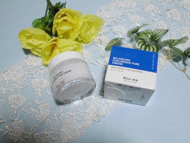 バランシング ヒアルロニック ピュア クリーム/Roume/フェイスクリームを使ったクチコミ（2枚目）