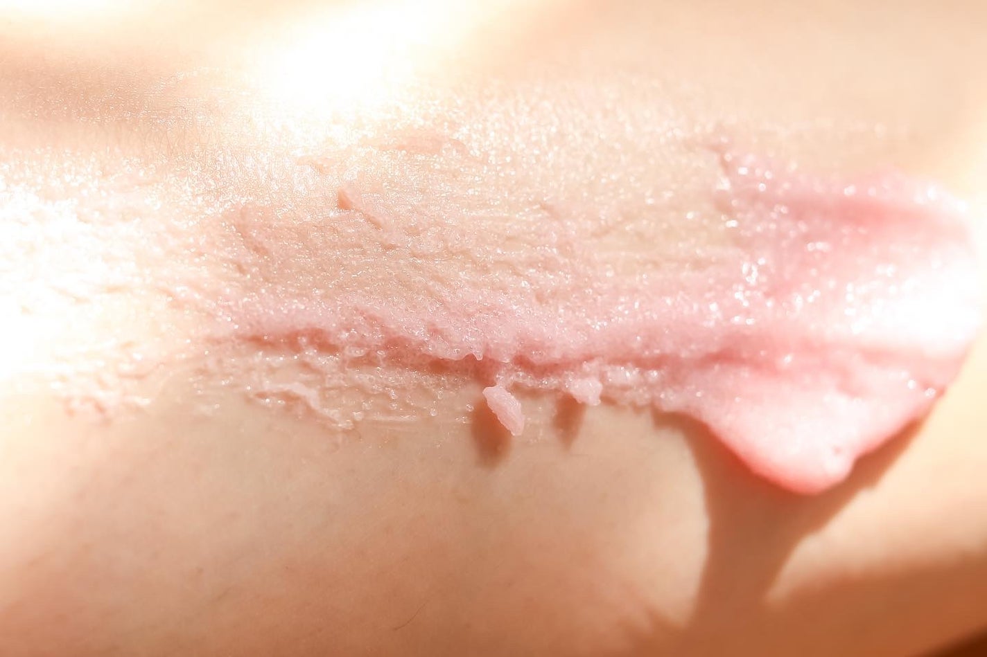 Q+Me スウィート ボム タラソ スクラブ/AGARISM/バストケア・ヒップケアを使ったクチコミ(3枚目)