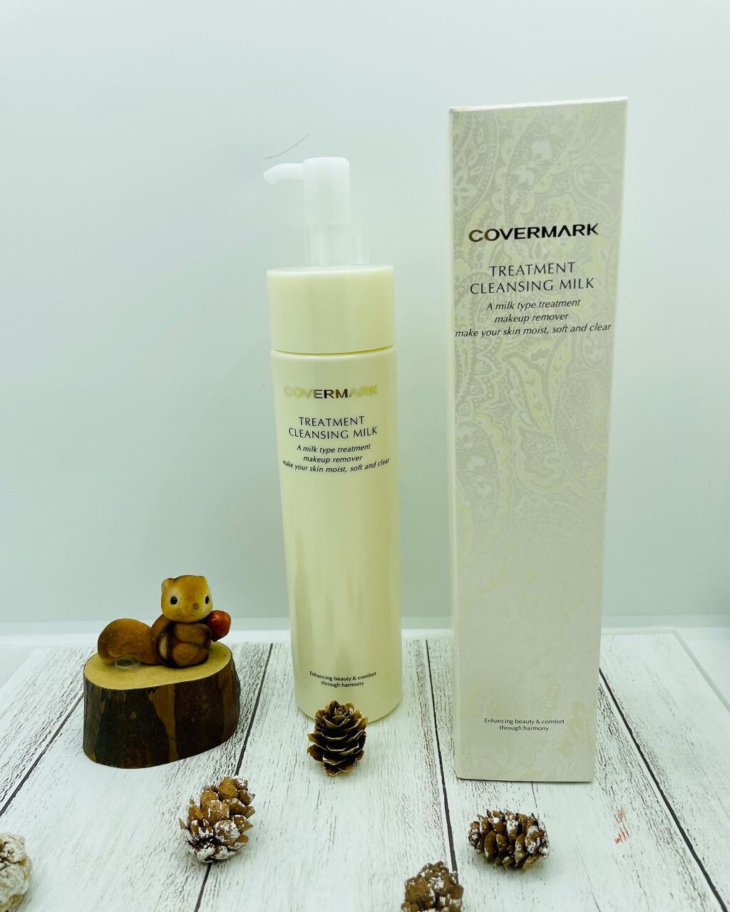 トリートメント クレンジング ミルク/COVERMARK/ミルククレンジングを使ったクチコミ（1枚目）
