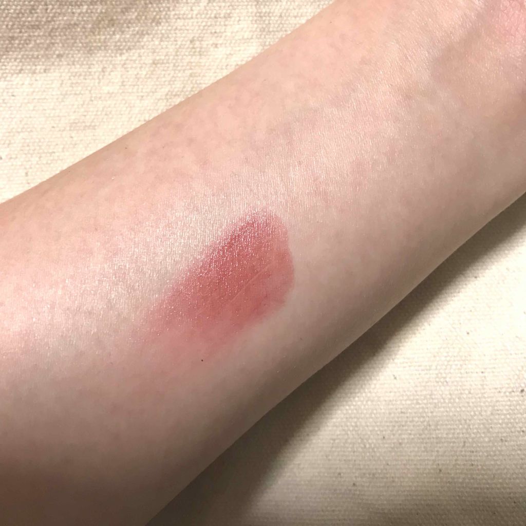 ミネラルクリアリップ＆チーク プラムレッド/エトヴォス/ジェル・クリームチークを使ったクチコミ（3枚目）