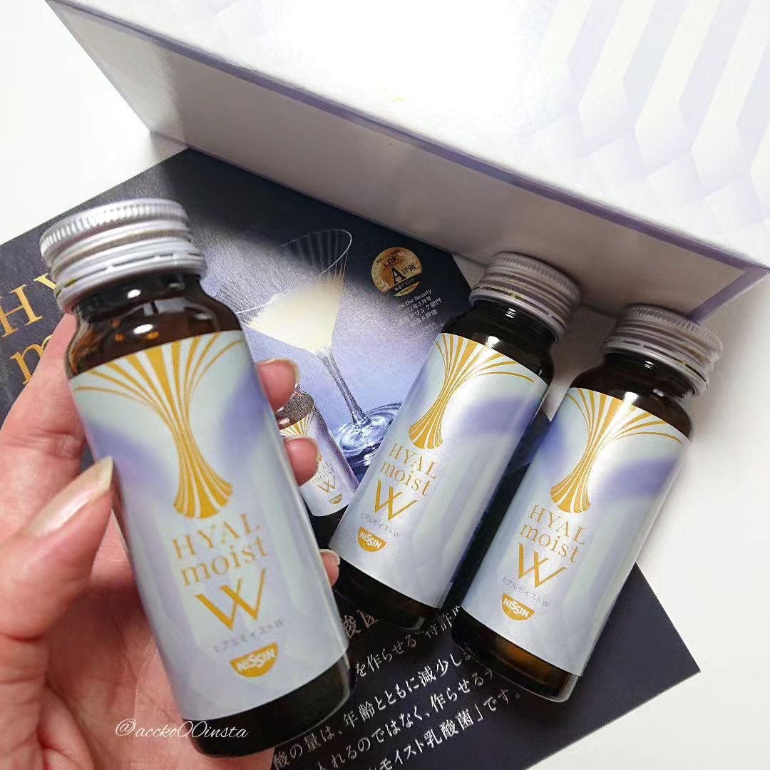 ヒアルモイスト W/日清食品/美容ドリンクを使ったクチコミ（1枚目）