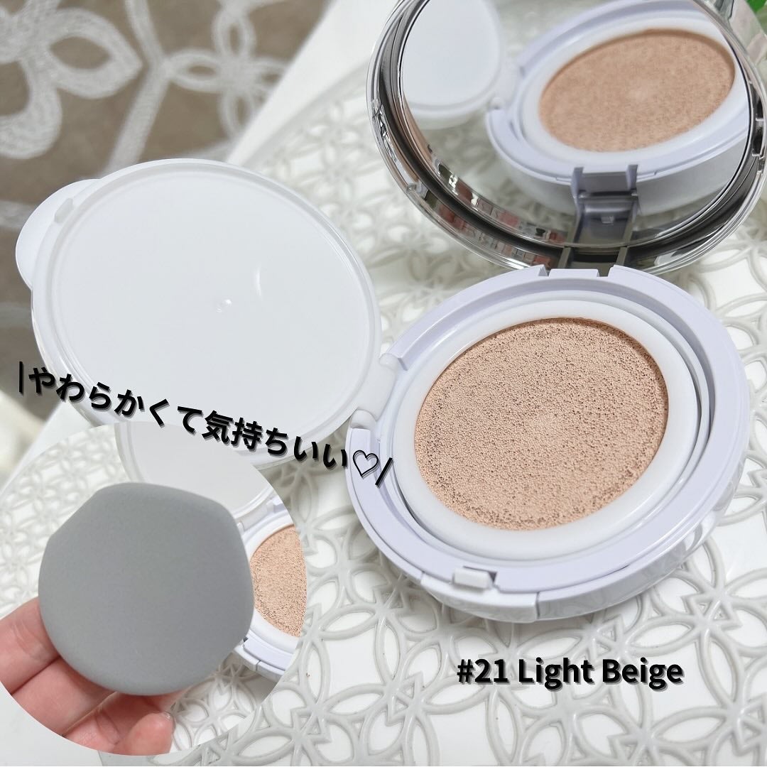 Glow High Cover Cushion/orin/クッションファンデーションを使ったクチコミ(3枚目)