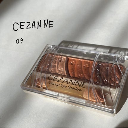 トーンアップアイシャドウ/CEZANNE/アイシャドウパレットを使ったクチコミ(1枚目)