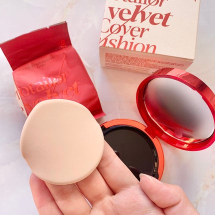 プロテーラービーベルベットカバークッション/espoir/クッションファンデーションを使ったクチコミ(6枚目)