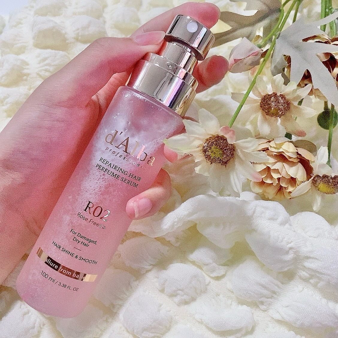 プロフェッショナルリペアリングヘアパヒュームセラム/ダルバ/ヘアミストを使ったクチコミ(2枚目)