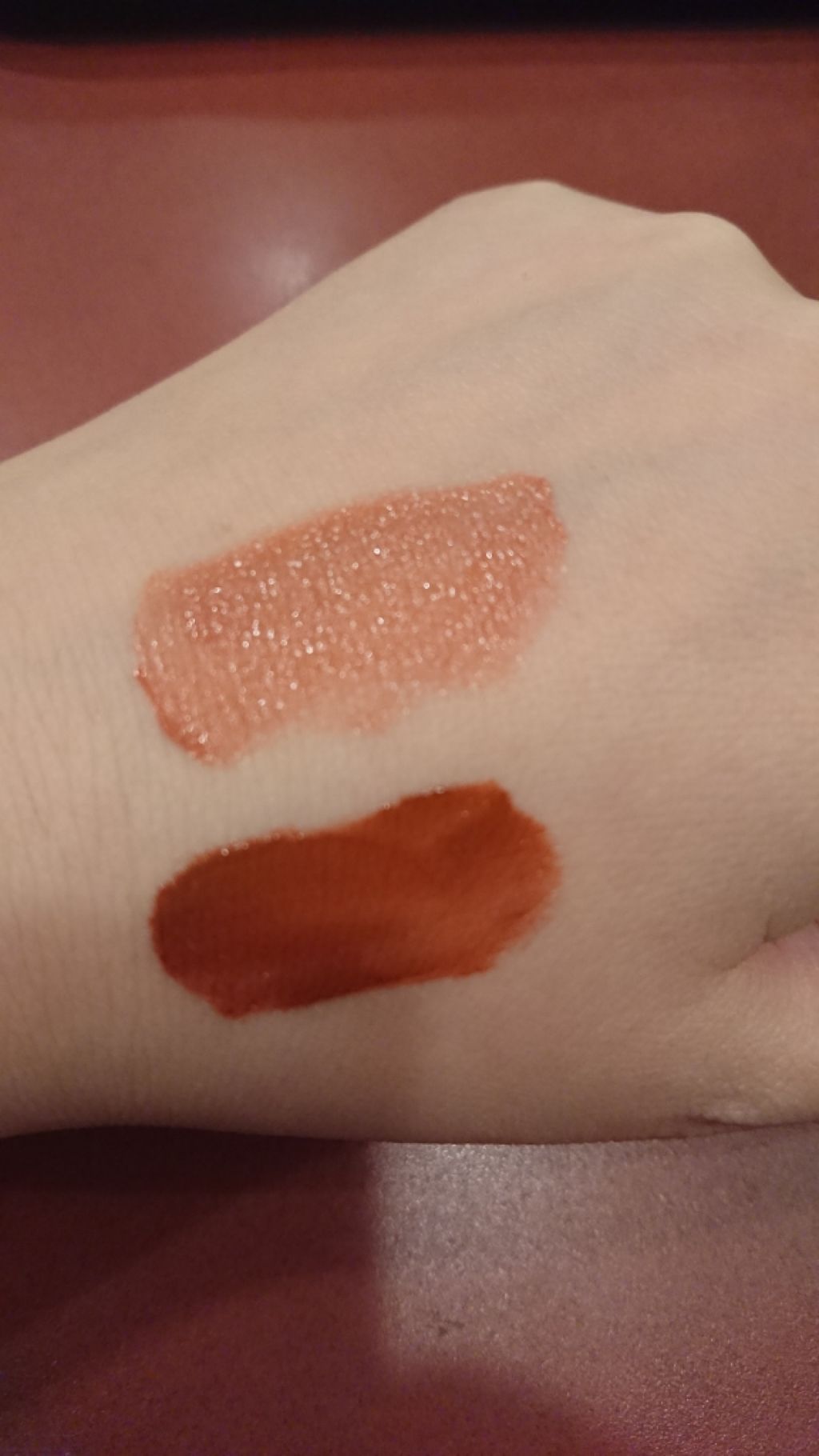 ウォータリーリップティント マット 03 ローズピンク/ミゼルエディ/リップティントを使ったクチコミ（2枚目）