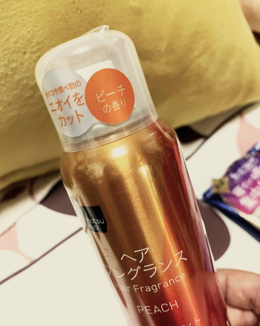 ヘアフレグランス シャンパンローズ/ベビーベール/ヘアミストを使ったクチコミ（3枚目）