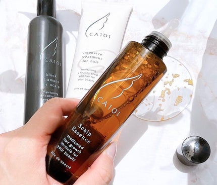 薬用 ブラックシャンプー/CA101/シャンプー・コンディショナーを使ったクチコミ(4枚目)