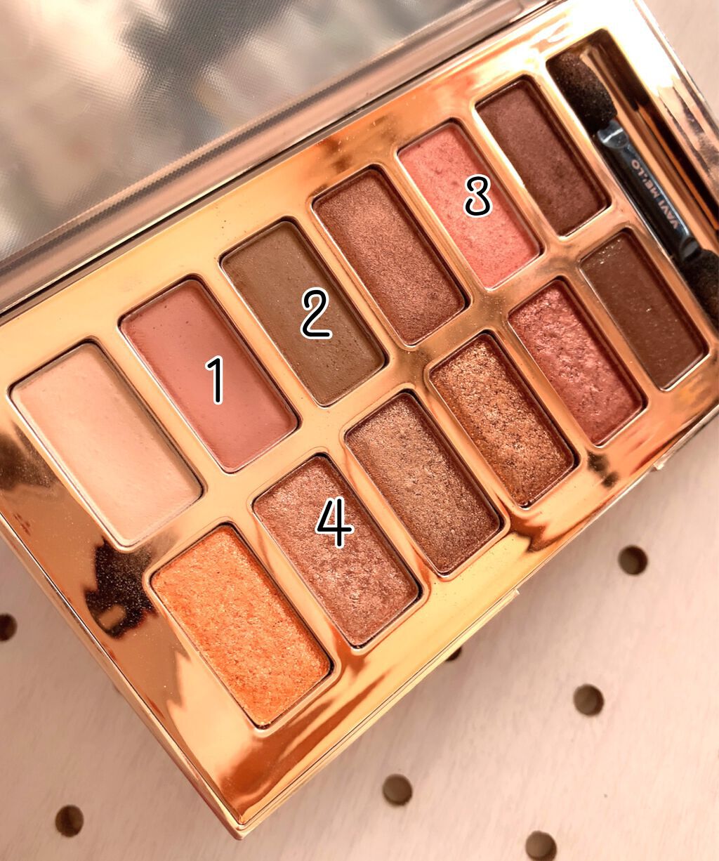 バレンタインボックス/VAVI MELLO/アイシャドウパレットを使ったクチコミ（3枚目）