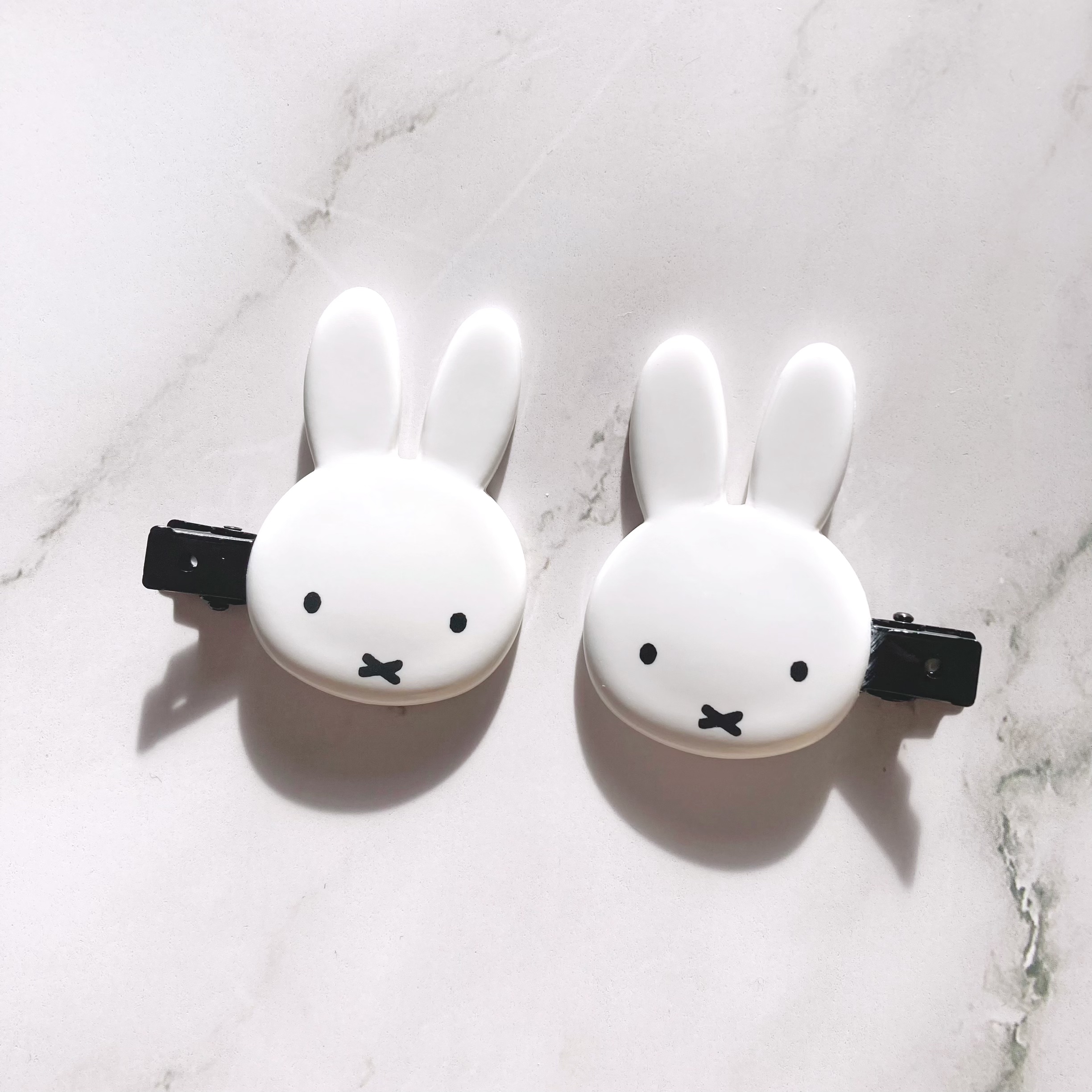 ダイカット前髪クリップ/miffy/ヘアアクセサリーを使ったクチコミ（1枚目）